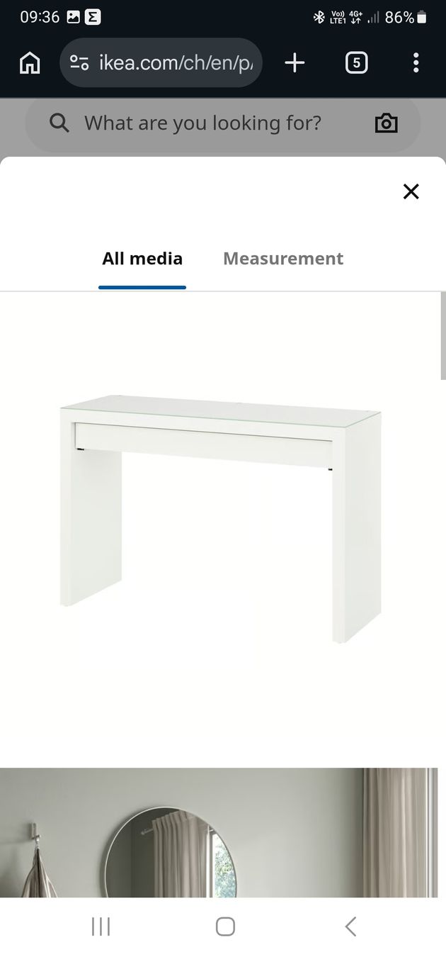 Ikea Coiffeuses: malm frisiertisch – Neuf (Voir description) à Neuenhof par ayesham 1