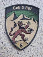 *** Badge Geb S Bat 6 mit klett ***