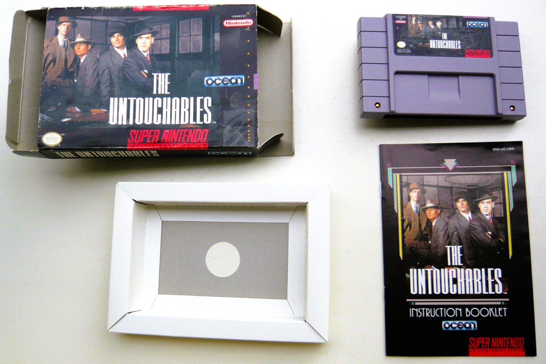 Nintendo Giochi: SNES:  Untouchables – Usato da Onex venduto da Jaguar1986 1