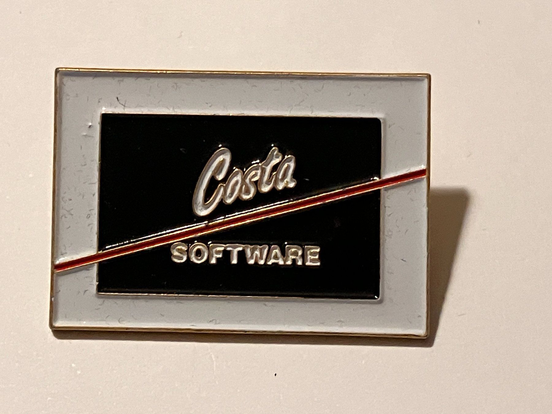 Placchette & Badge: 1 Pin Costa Software – Usato da Basel venduto da djwwpp