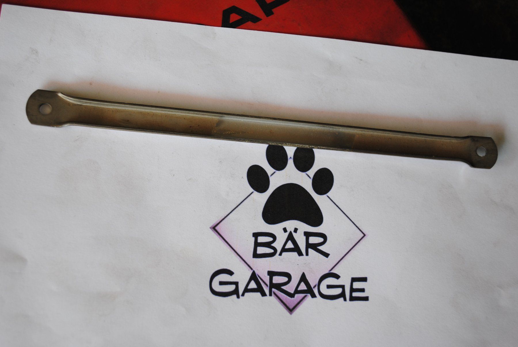 Zündapp Parti ricambio per ciclomotori: Strebe Rahmenabdeckung NOS Zündapp – Nuovo (secondo la descrizione) da Subingen venduto da Baergarage 4