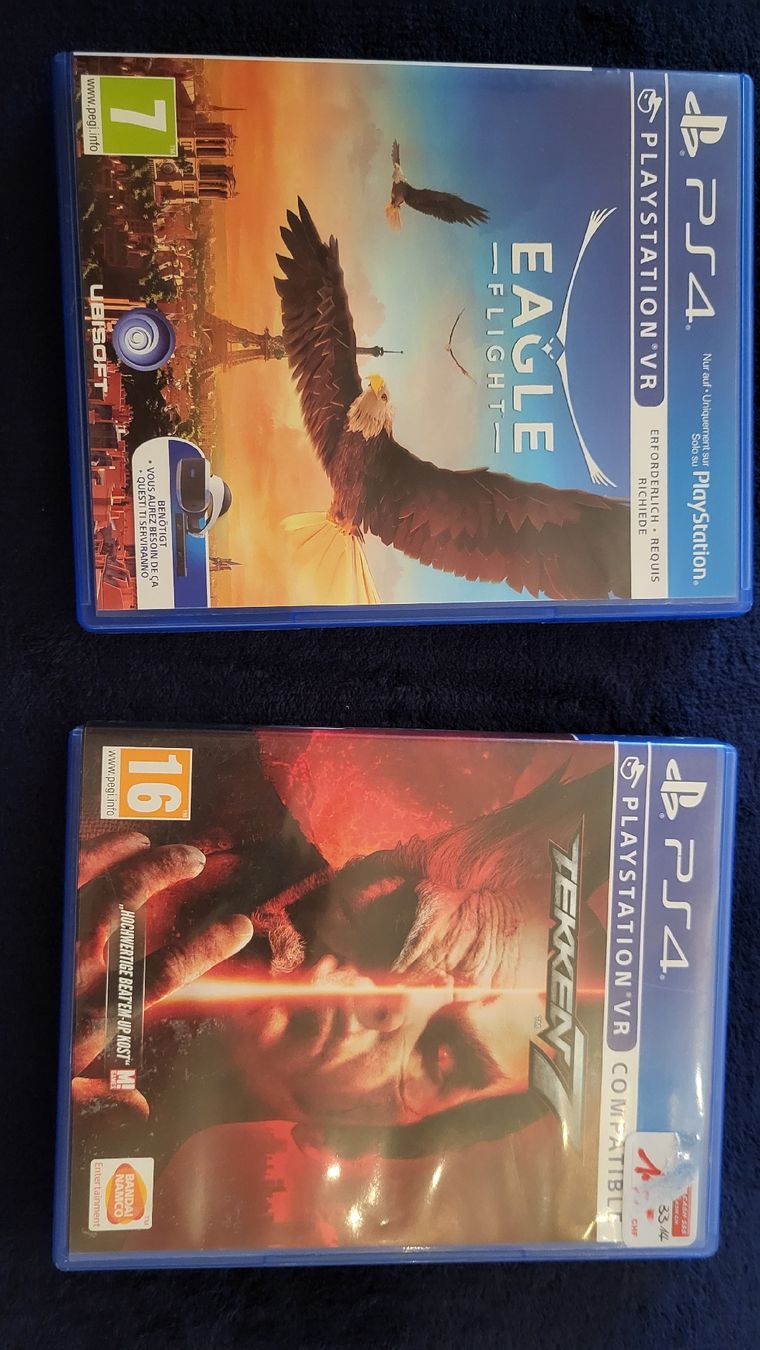 Giochi: Playstation 4 VR Spiele set.2x Kompl.Top ! – Nuovo (secondo la descrizione) da Biel/Bienne venduto da Retrohr