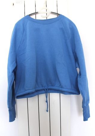 Neuwertig,Cropped Crewneck Sweatshirt, Gr.L/XL? siehe Masse