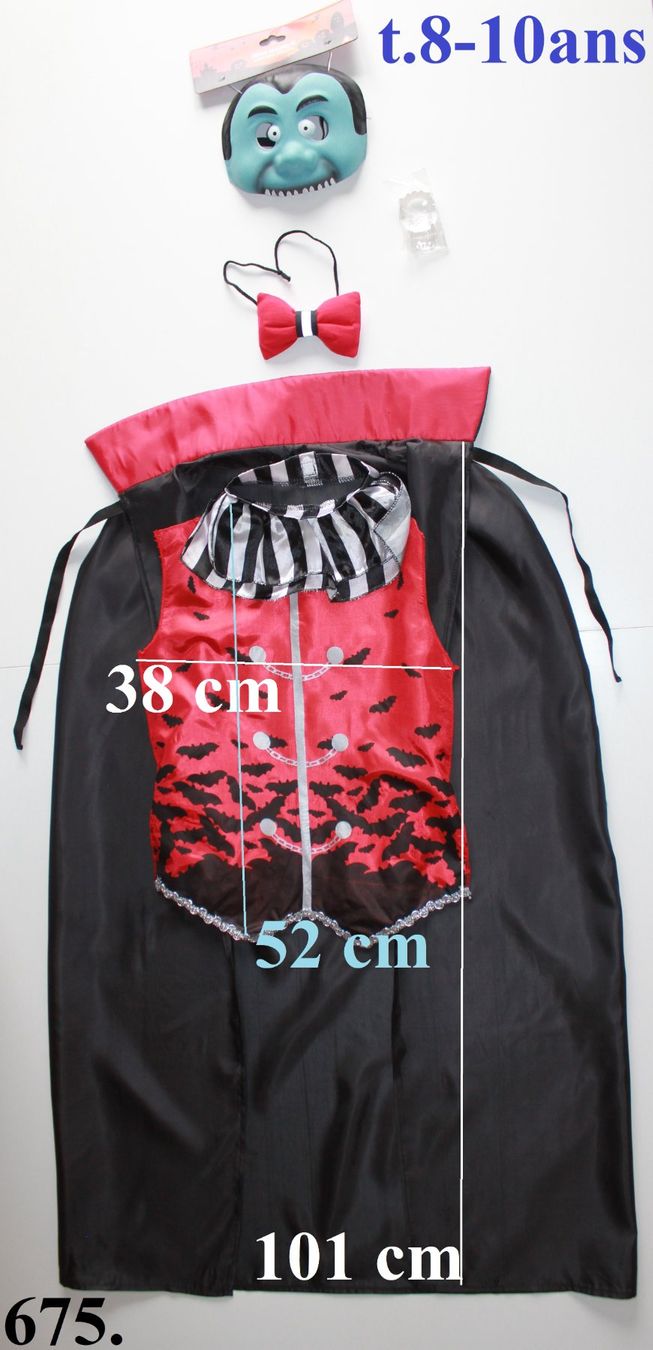 Costumi: Costume Dracula / vampire / Vampir t. 8 - 10 ans – Usato da Peseux venduto da CoolShoping 1