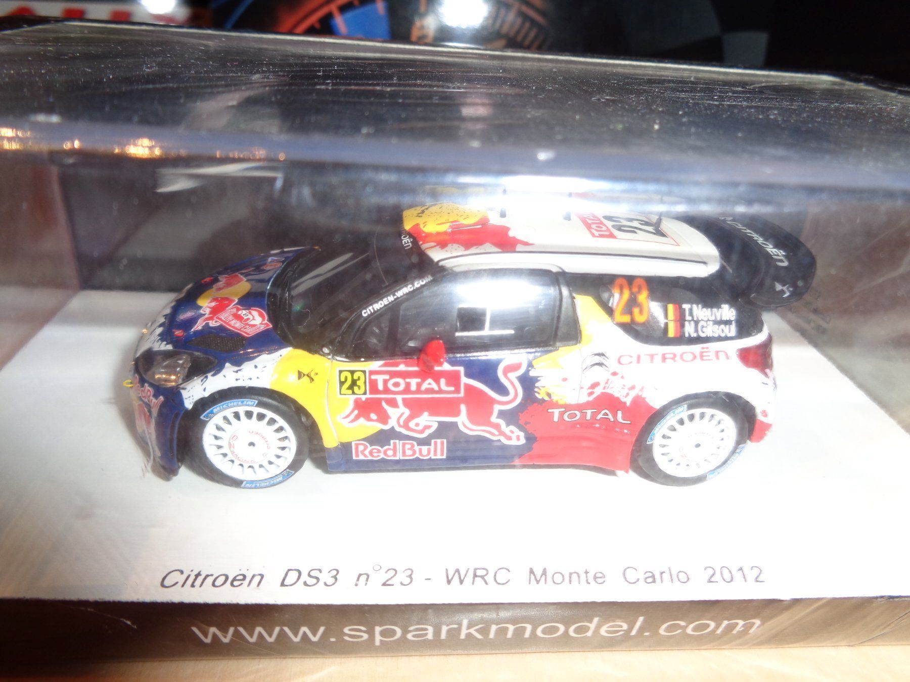 Citroën Modellautos: Spark 1:43 Citroën DS3 WRC Rallye 2012 – Neu und originalverpackt aus Reconvilier von rallycar 1