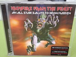 CD Iron Maiden Tribute CD - Numbers From Metal Stars