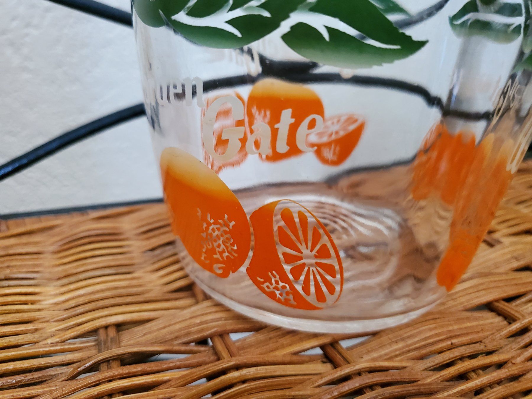 Caraffe: Carafe avec couvercle décor oranges – Usato da Rennaz venduto da La_malle_du_dauphin 5