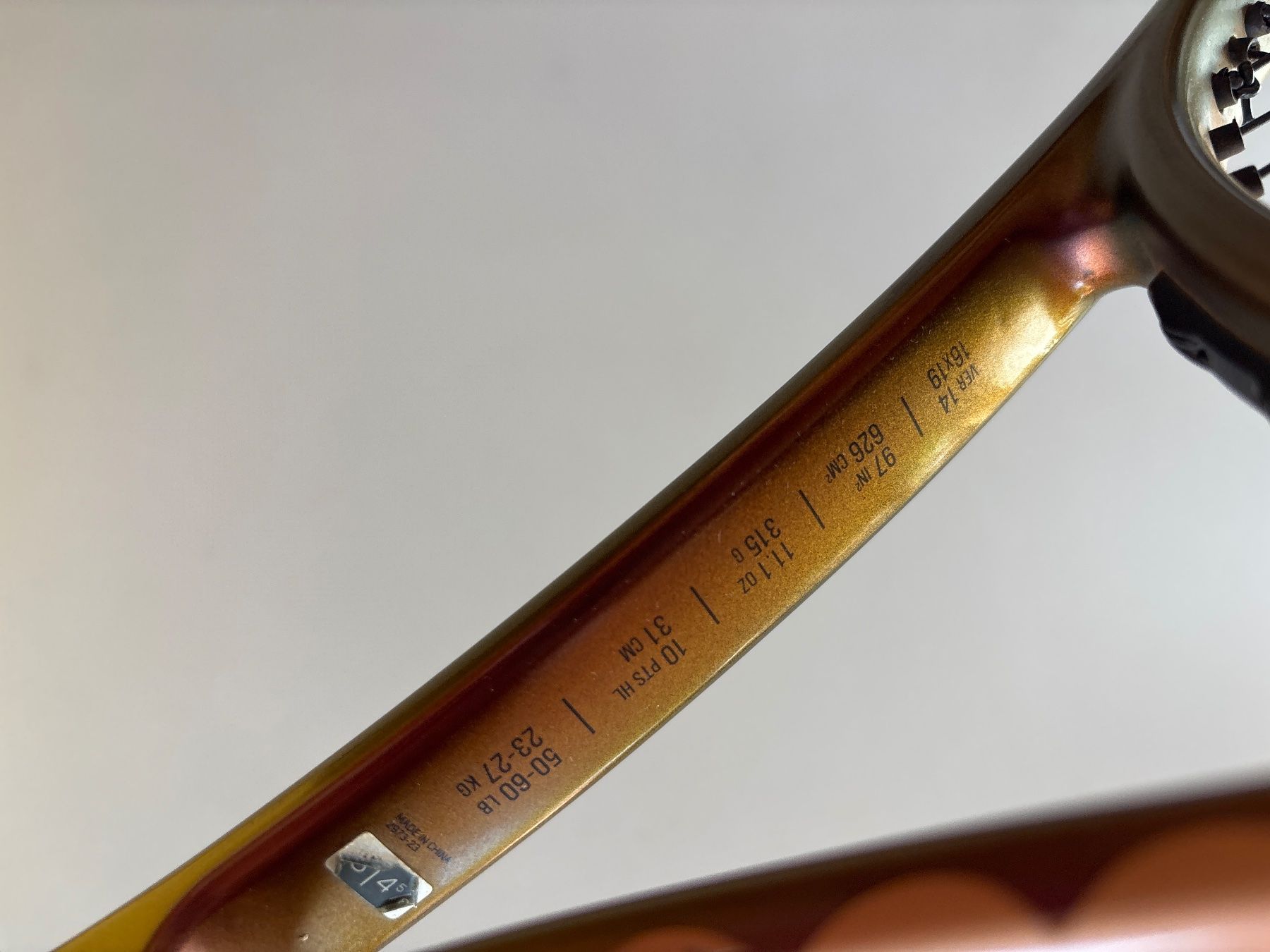 Wilson Schläger: Wilson Pro Staff 97 v14 – Gebraucht aus Schinznach bad von jedlos 5