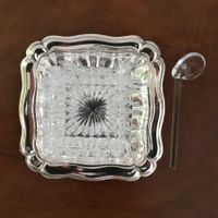 Menage für Salz oder Pfeffer  3-teilig  Vintage