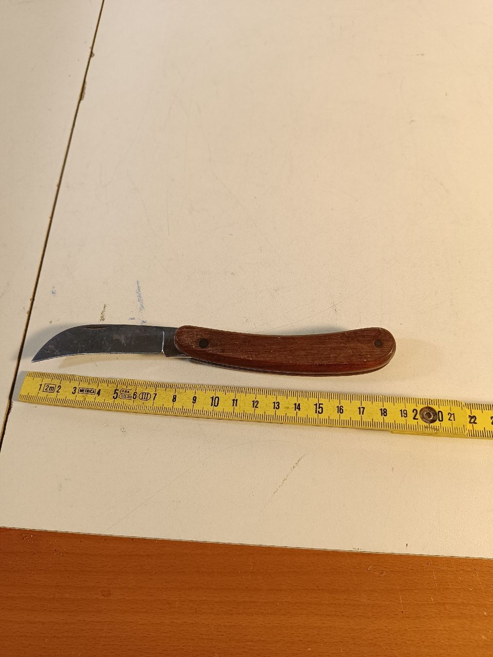 Coltelli tascabile: Taschenmesser mit Holzgriff (nov44) – Usato da Künten venduto da Schnaepplihuus 4