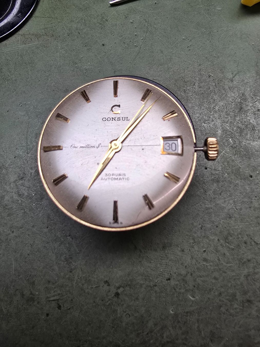 Orologi: Mouvement Consul 1400/ AS 1700/01 – Difettoso da Tramelan venduto da Nirdan