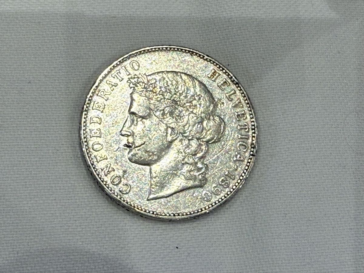 Alle Münzen: Schweizer 5 Franken 1890 Silber – Gebraucht aus Zürich von daki81 1