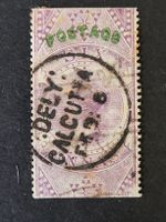 1866, Britisch-Indien - Victoria - Mit Zuschlag