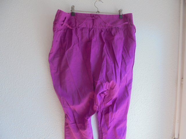 H&M Hosen: Haremshose Pink, Gr. 42, Baumwolle, H&M – Defekt aus Hinwil von Glasperlen 2