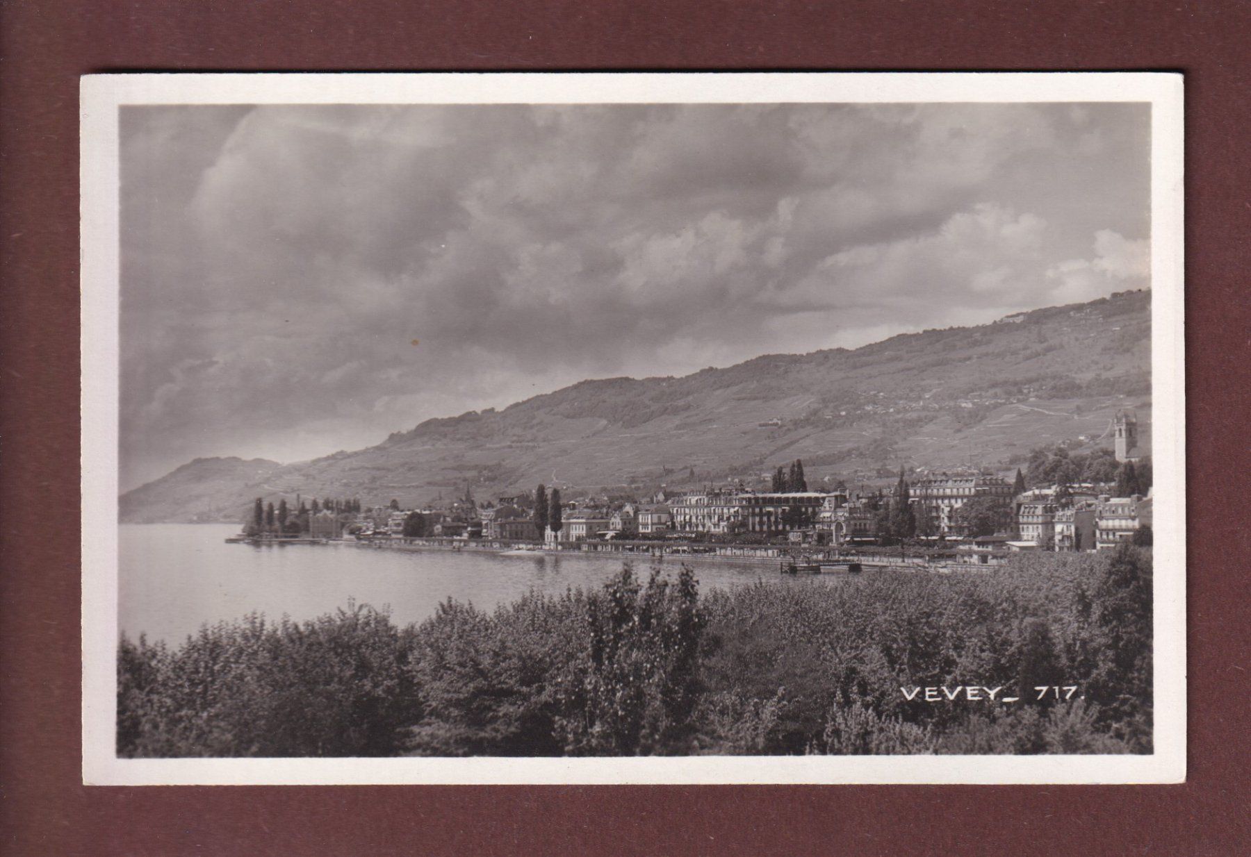 Cartoline postali: VEVEY - Quai – Usato da Pully venduto da nicecards-shop