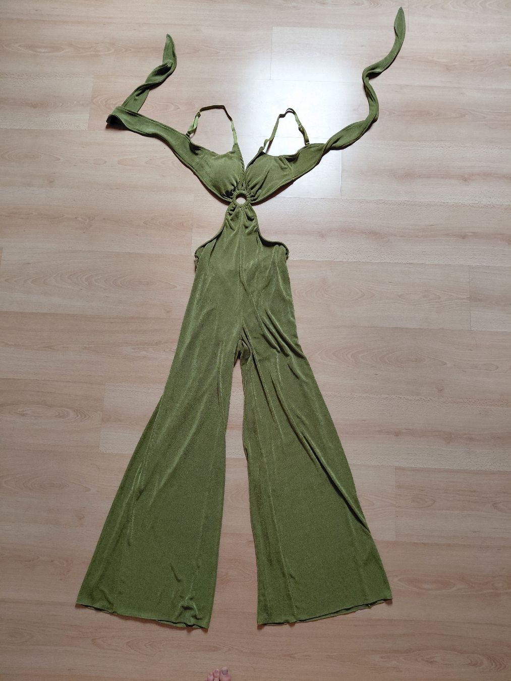 Jumpsuits: Damen Jumpsuit lang hellgrün Grösse S/M  – Neuf (Voir description) à Balsthal par Leila_Luna