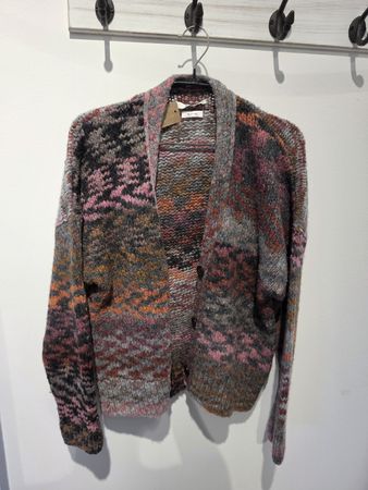 Brax Strickjacke Alidia bunt Wolle Mix Grösse 36
