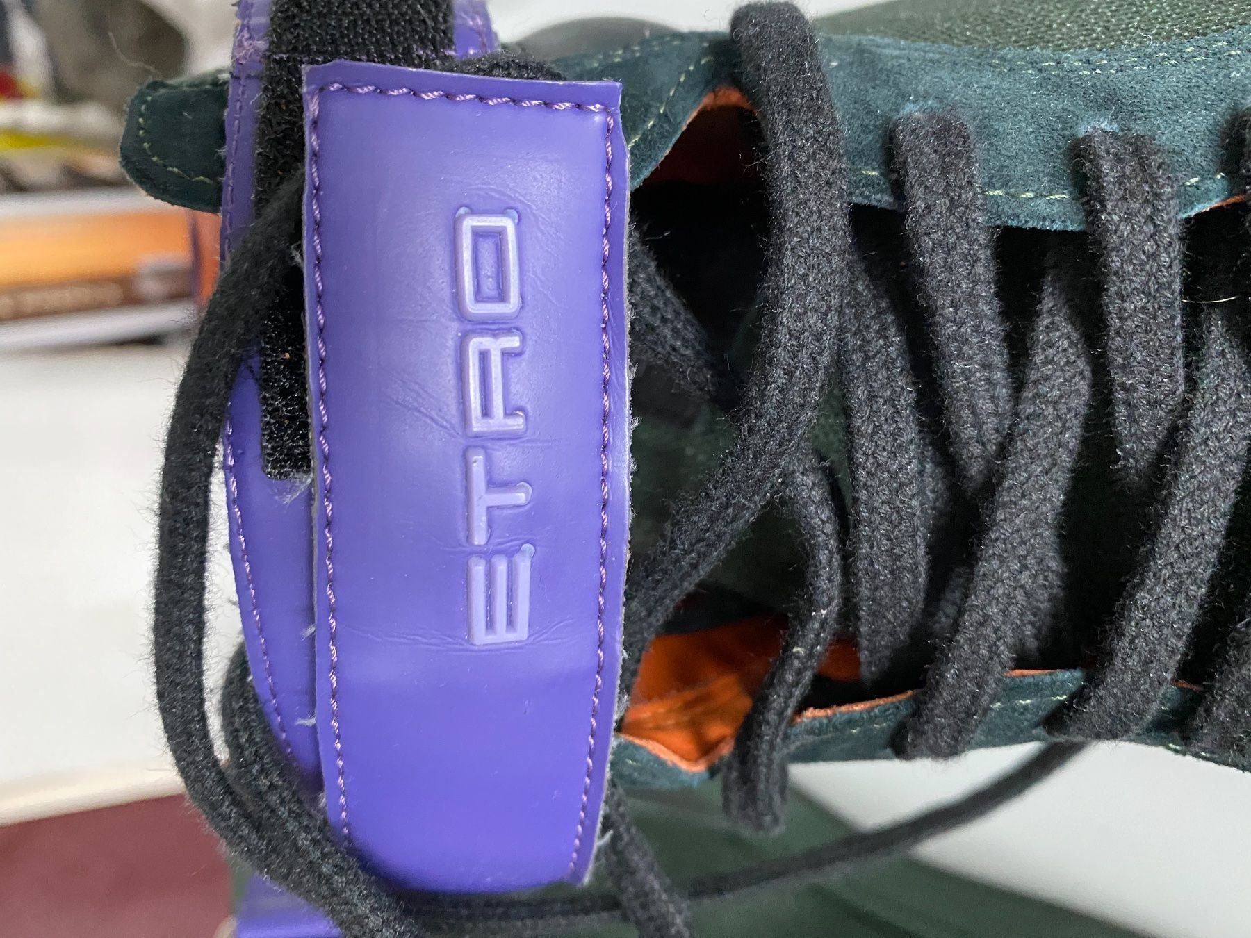 Etro Scarpe da uomo: ETRO  Stiefel mit Kontrastdetail Gr 43 – Nuovo (secondo la descrizione) da Volketswil venduto da praxis12 4