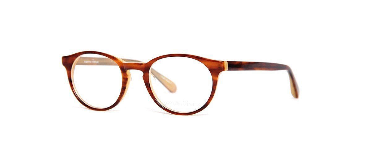 Brillen & Gläser: Hamburg Eyeware - Modell JAN - Braun, hell 46/19 – Gebraucht aus Herrliberg von Julianopie