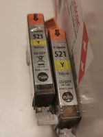 Canon Pixma Tintenpatronen 2 Stück Yellow Gelb CLY-521Y