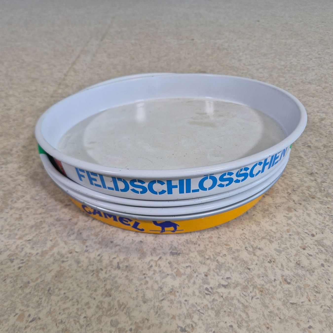 Servierplatten: 1 Stk. Feldschlösschen Serving Tray Serviertablett Tableau – Gebraucht aus Nottwil von Wondewa-Shop 7