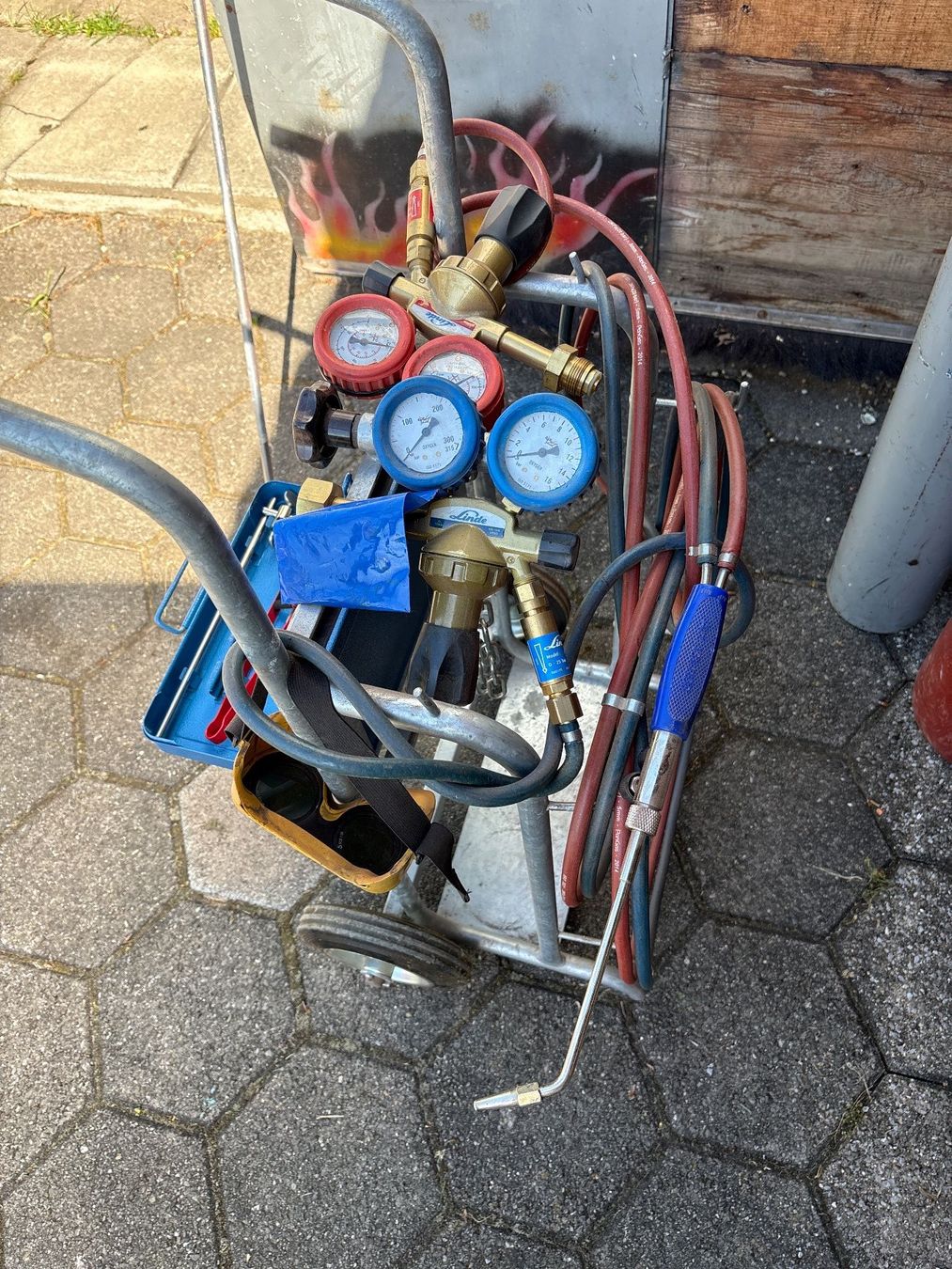 Linde Saldatori: Autogen-Schweissanlage – Usato da Ettiswil venduto da Zemp86 2