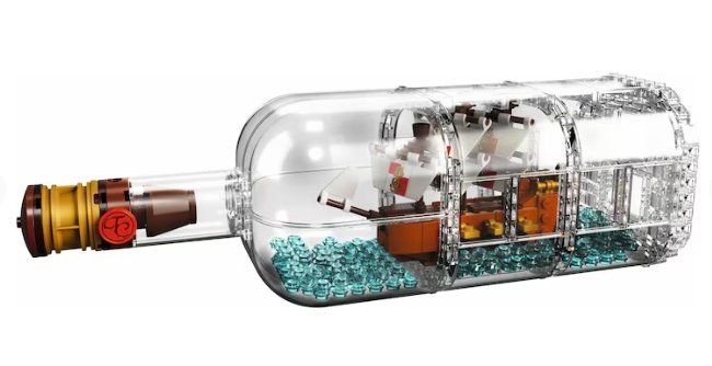 Lego Kit di costruzioni: LEGO Ideas Schiff in der Flasche 21313 – Usato da Boswil venduto da Mier0 1