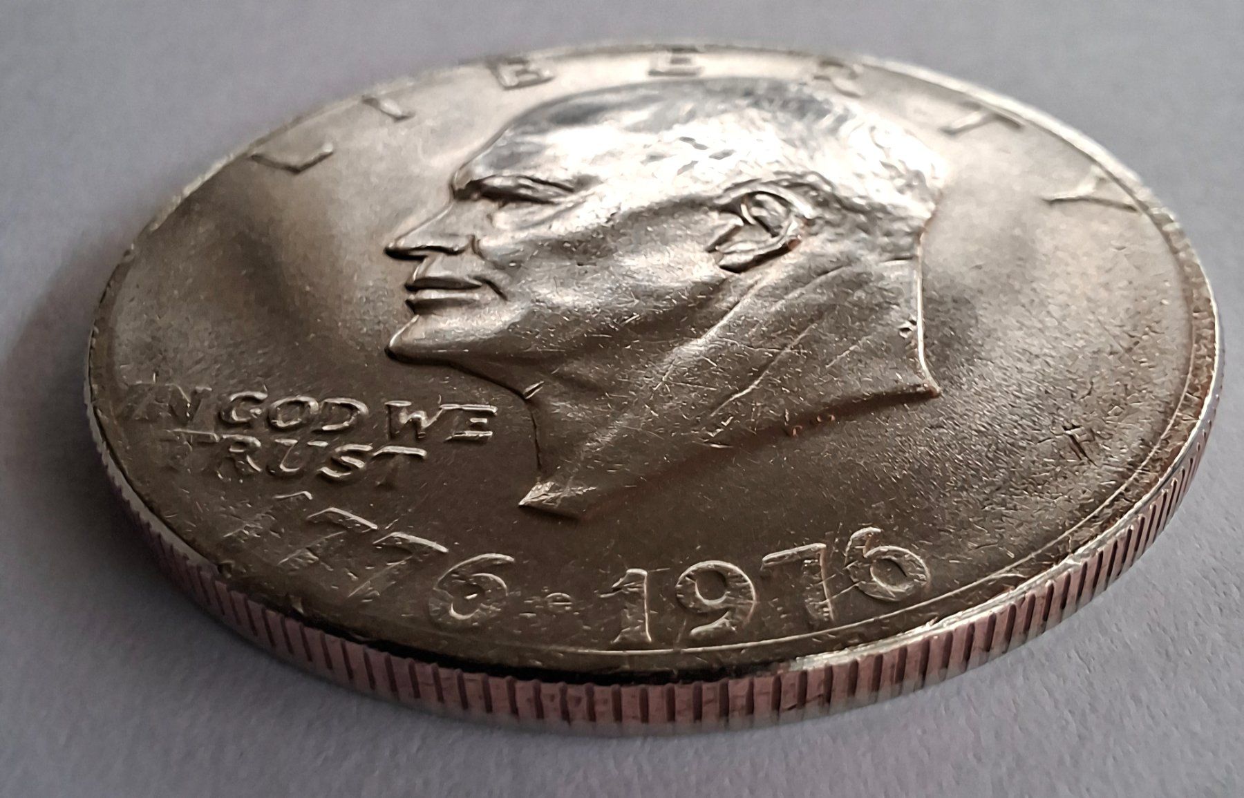 Tutti le monete: 1976 Nr. No "S". Proof Eisenhower Dollar, Typ 2 – Nuovo (secondo la descrizione) da Fehraltorf venduto da Albino61 4