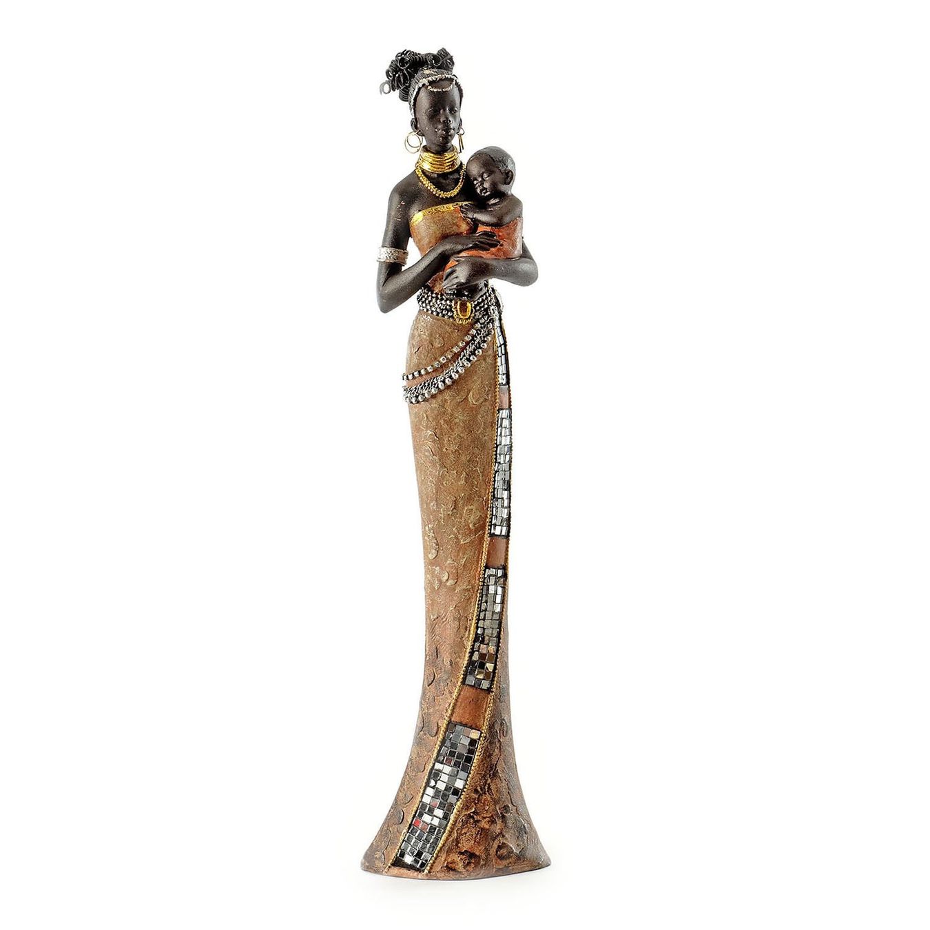 Statuette: Afrika Figur 57538  ,   Sammlungsauflösung – Nuovo e nell'imballaggio originale da Hagenbuch ZH venduto da cougar1