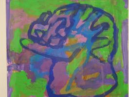Bendicht Friedli original Gemälde Acryl Zeichnung Kunst