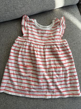 Sommerkleid Gr. 74 Topomini gestreift
