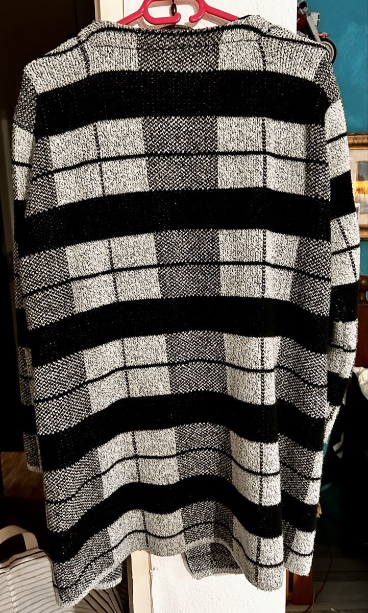 Jacken: Cardigan donna bianco e nero – Gebraucht aus Dongio von Alessia-sShop88 1
