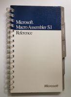 Microsoft Macro Assembler 5.1 Referenz Handbuch