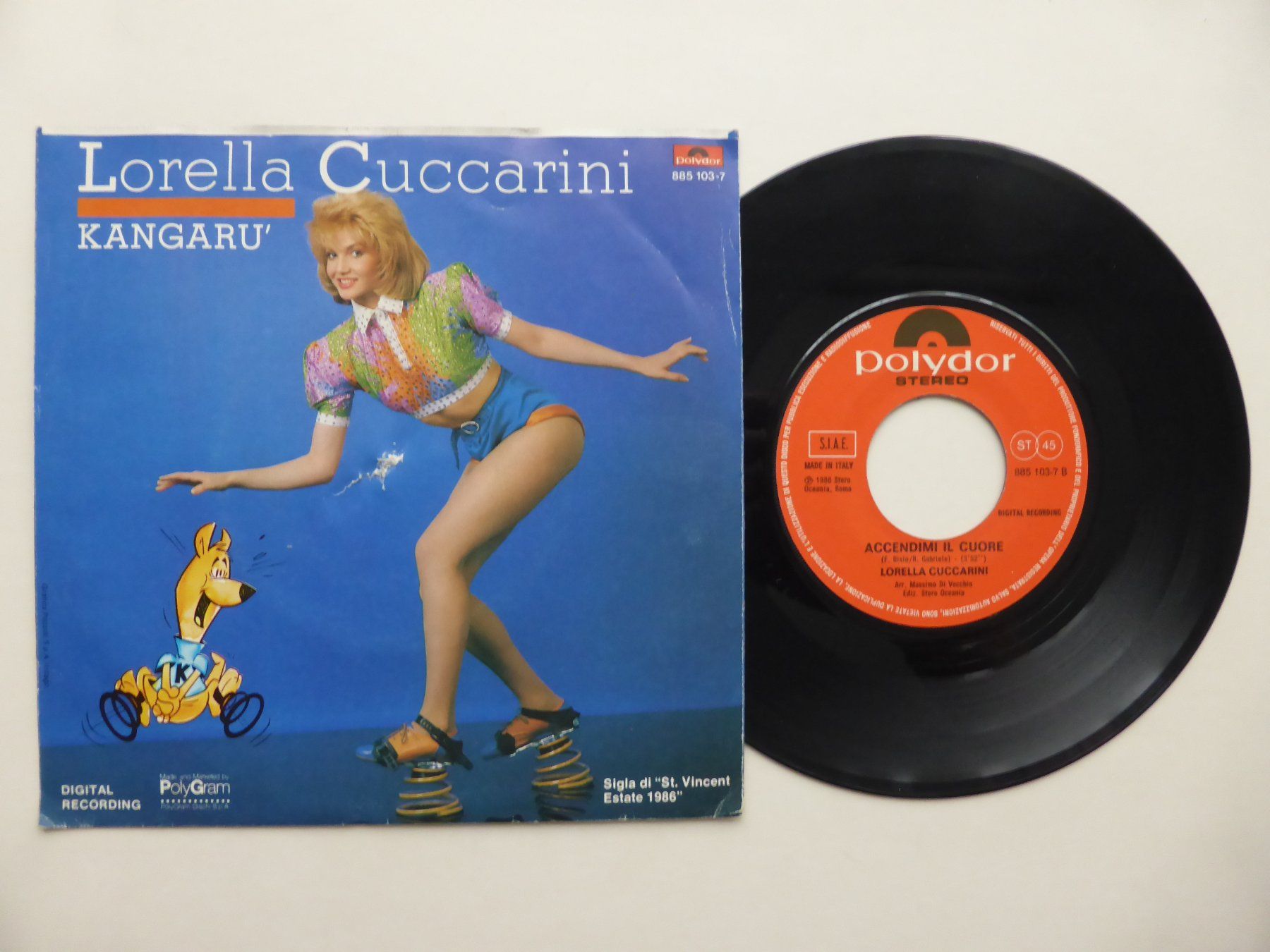 Dischi in vinile: VINYL SINGLE  LORELLA CUCCARINI – Usato da Küssnacht am Rigi venduto da Mondkinder 1