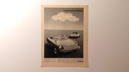 ALFA ROMEO SPIDER FASTBACK - Werbung, Bilddokument, Reklame