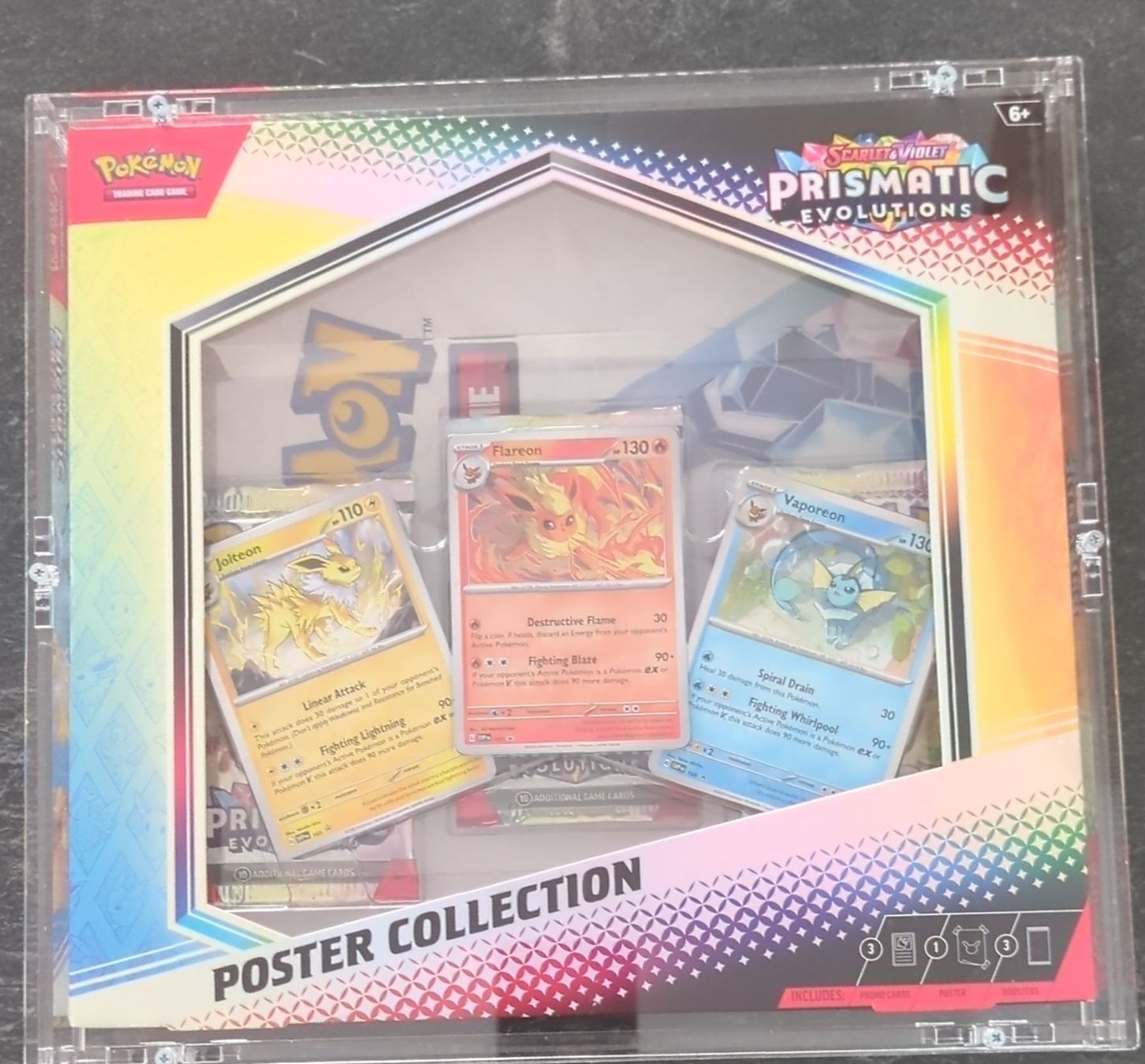 Pokémon Carte collezionabili: Pokemon Prismatic Evolutions Poster Collection - OVP – Nuovo e nell'imballaggio originale da Frauenfeld venduto da Hangi-Mike