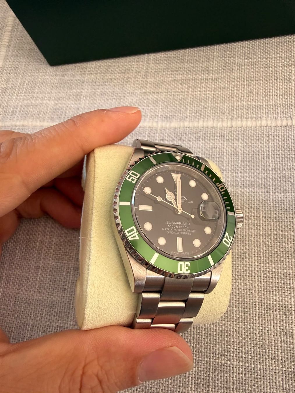 Rolex Orologi: Rolex Submariner Kermit 16610LV Mint Condition – Nuovo (secondo la descrizione) da Erlenbach ZH venduto da pol30 8