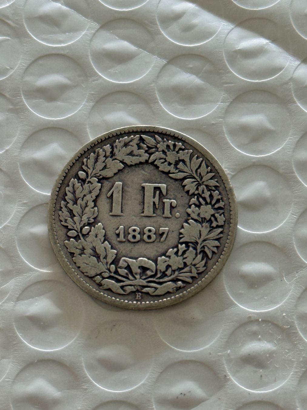 Alle Münzen: 1 Franken 1887  Rar – Gebraucht aus Wallisellen von SWISS_SILVER1