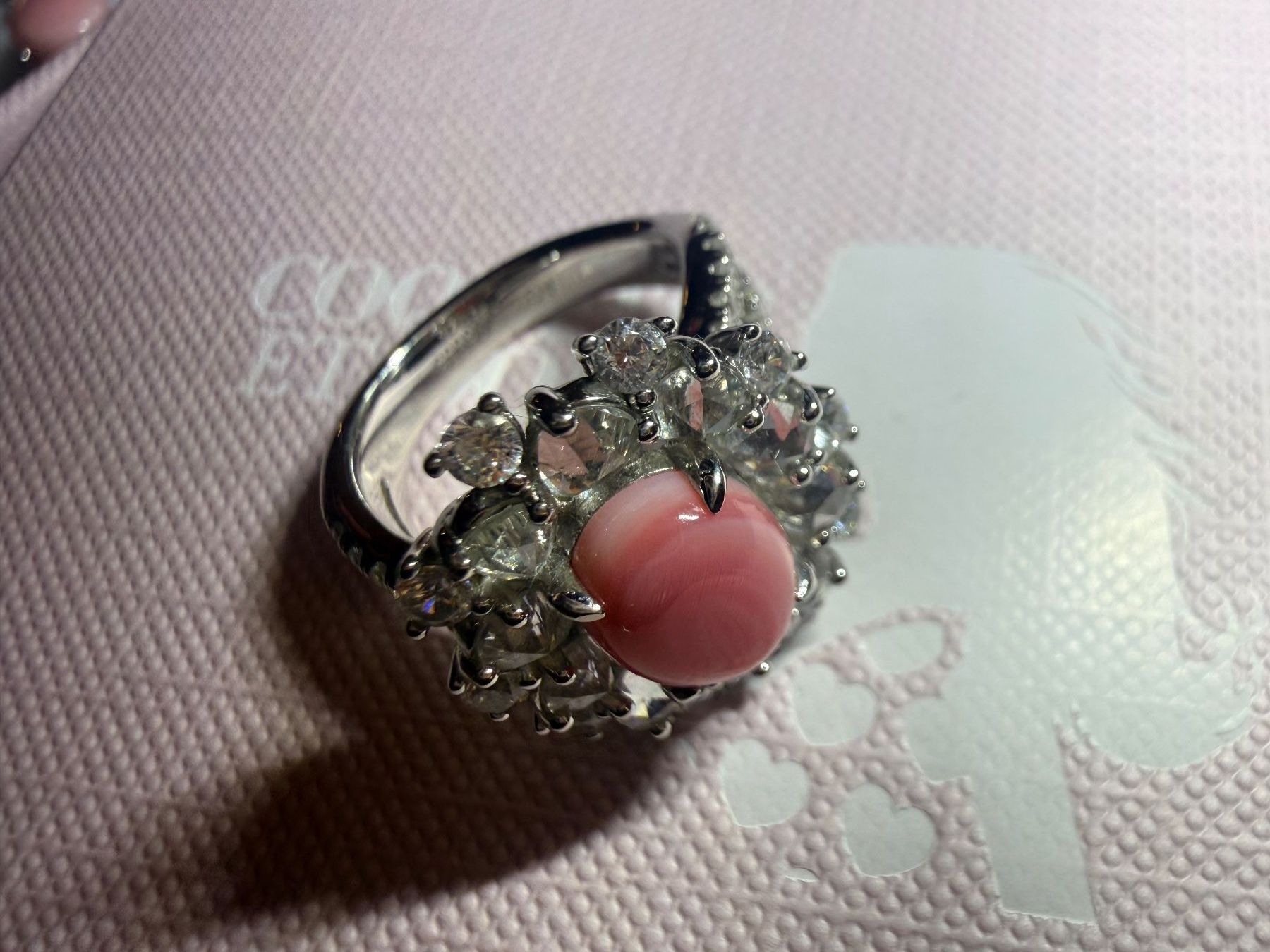Sonstiger Schmuck: Lot de bijoux en corail rose. Rare – Neu und originalverpackt aus St-Maurice von Sandrinette123 5