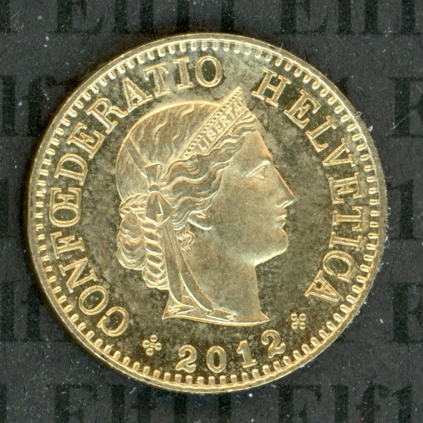Tutti le monete: CHF___0.05 2012 -unz 5 Rappen – Usato da Widnau venduto da Elf11