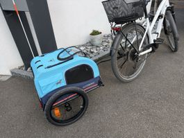 Fahrradanhänger für Hunde