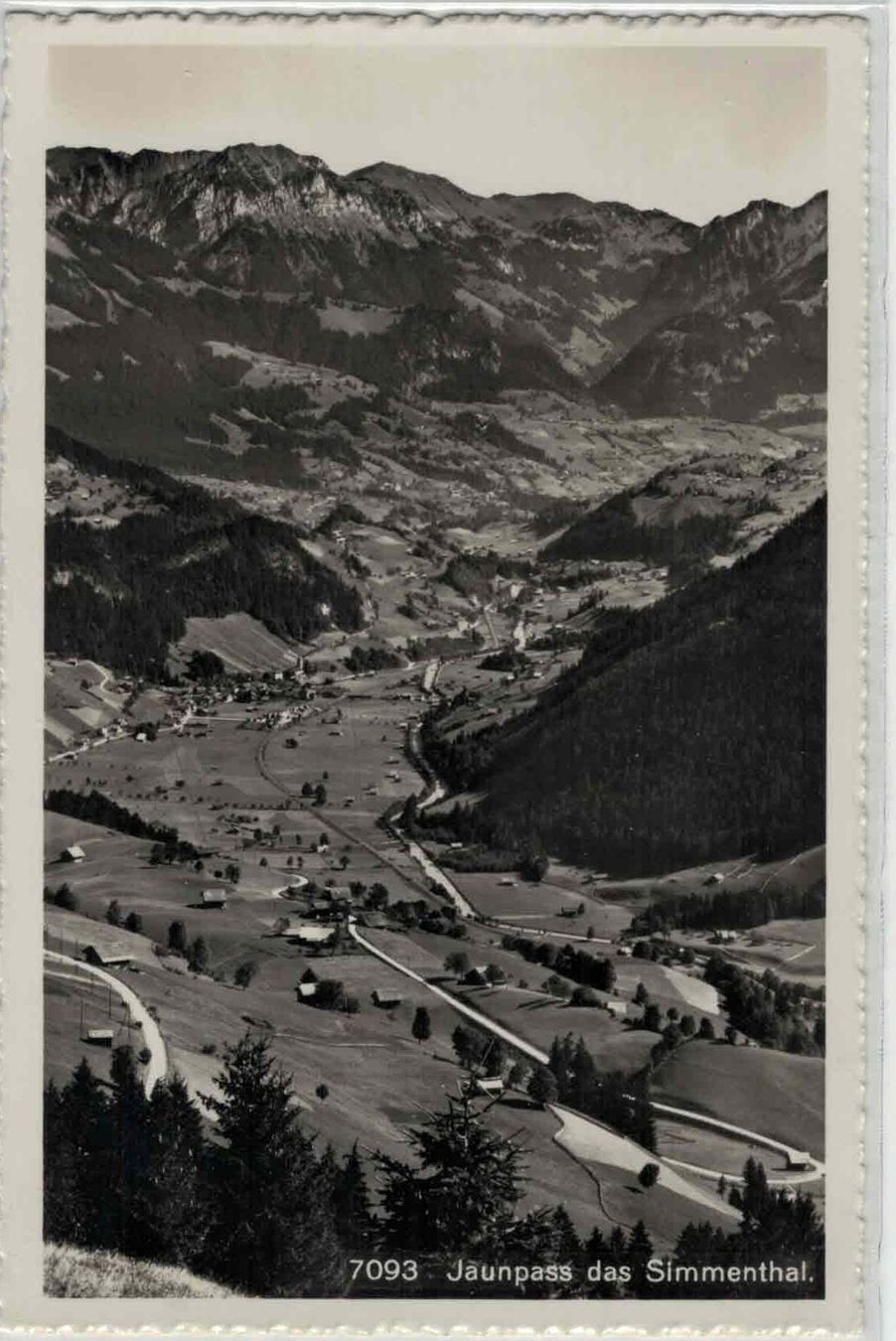 Cartoline postali: FR 63 Jaunpass das Simmenthal ca. 1939 – Nuovo (secondo la descrizione) da Fribourg venduto da philafri