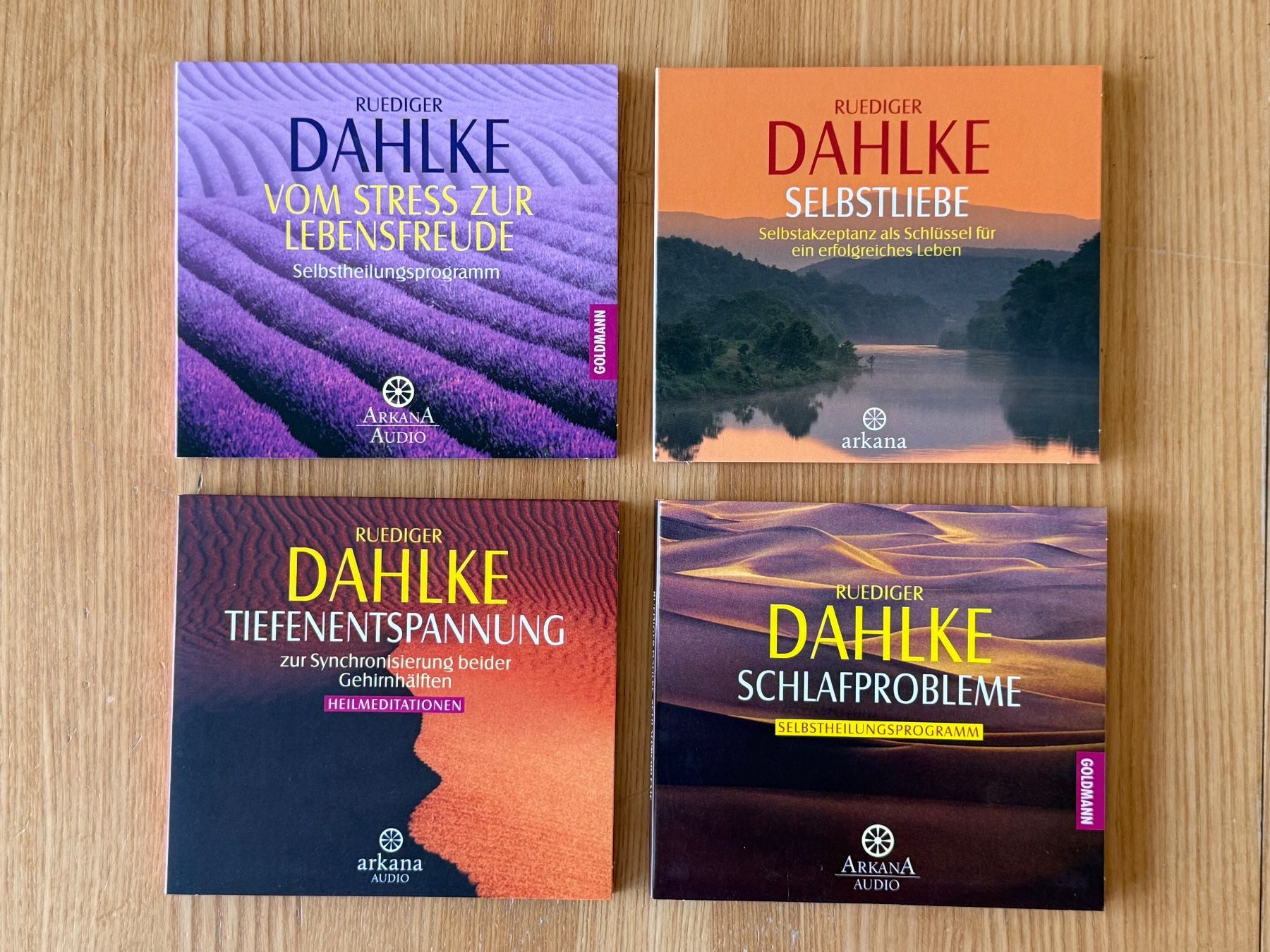 CD: 4-er Set Meditation CDs von Rüdiger Dahlke – Usato da Horgen venduto da Xhystos