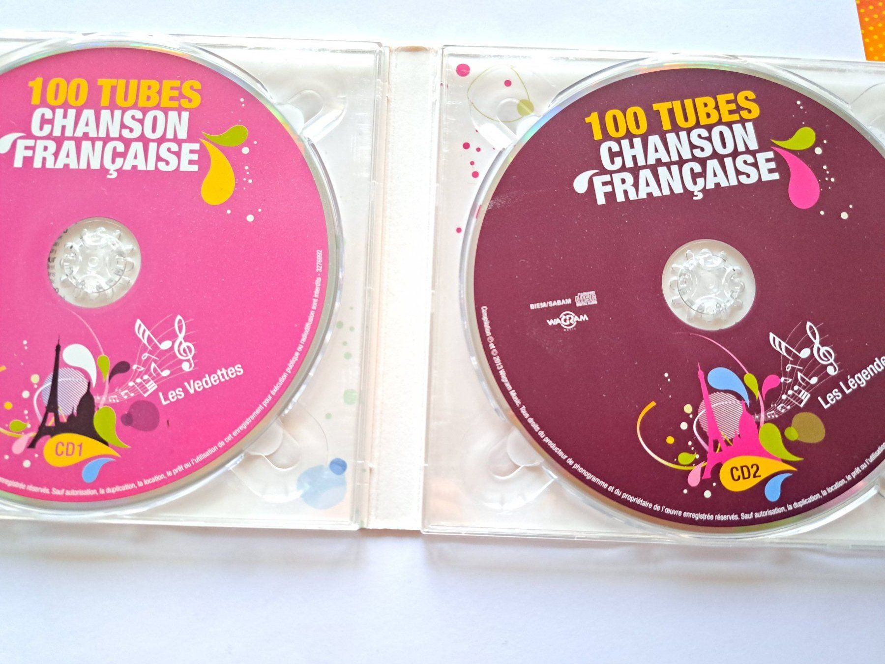 CD: Coffret 5 Cds 100 tubes Chansons Françaises – Usato da Pully venduto da bro_n52j 7