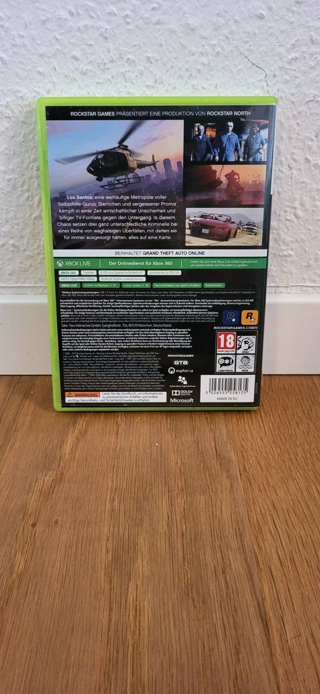Microsoft Giochi: Xbox 360 - Grand Theft Auto 5 – Usato da Münsingen venduto da DigitaleSpielecke 1