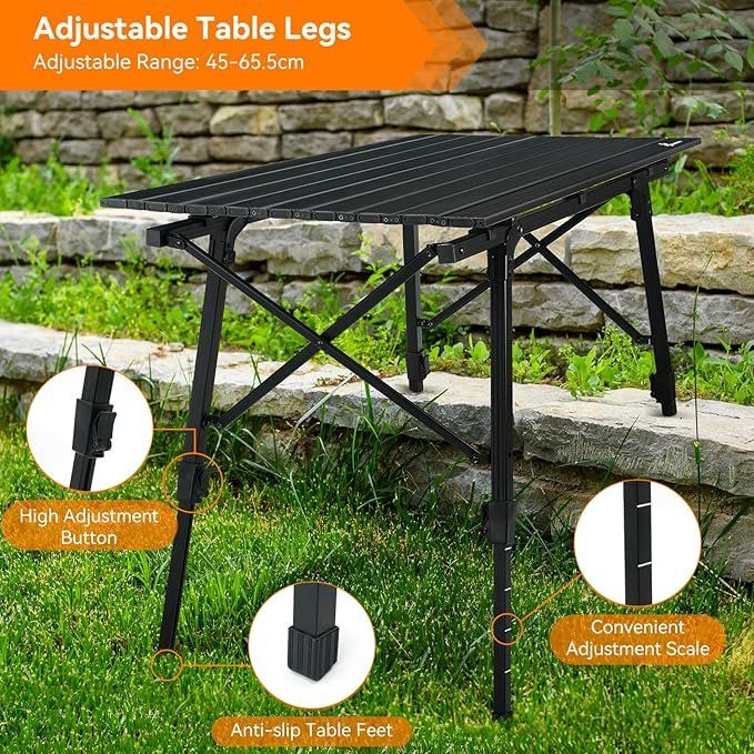 Tische: Tragbarer Camping Tisch Klapptisch Campingtisch Reisetisch – Neu und originalverpackt aus Herisau von PaddlePeak 2