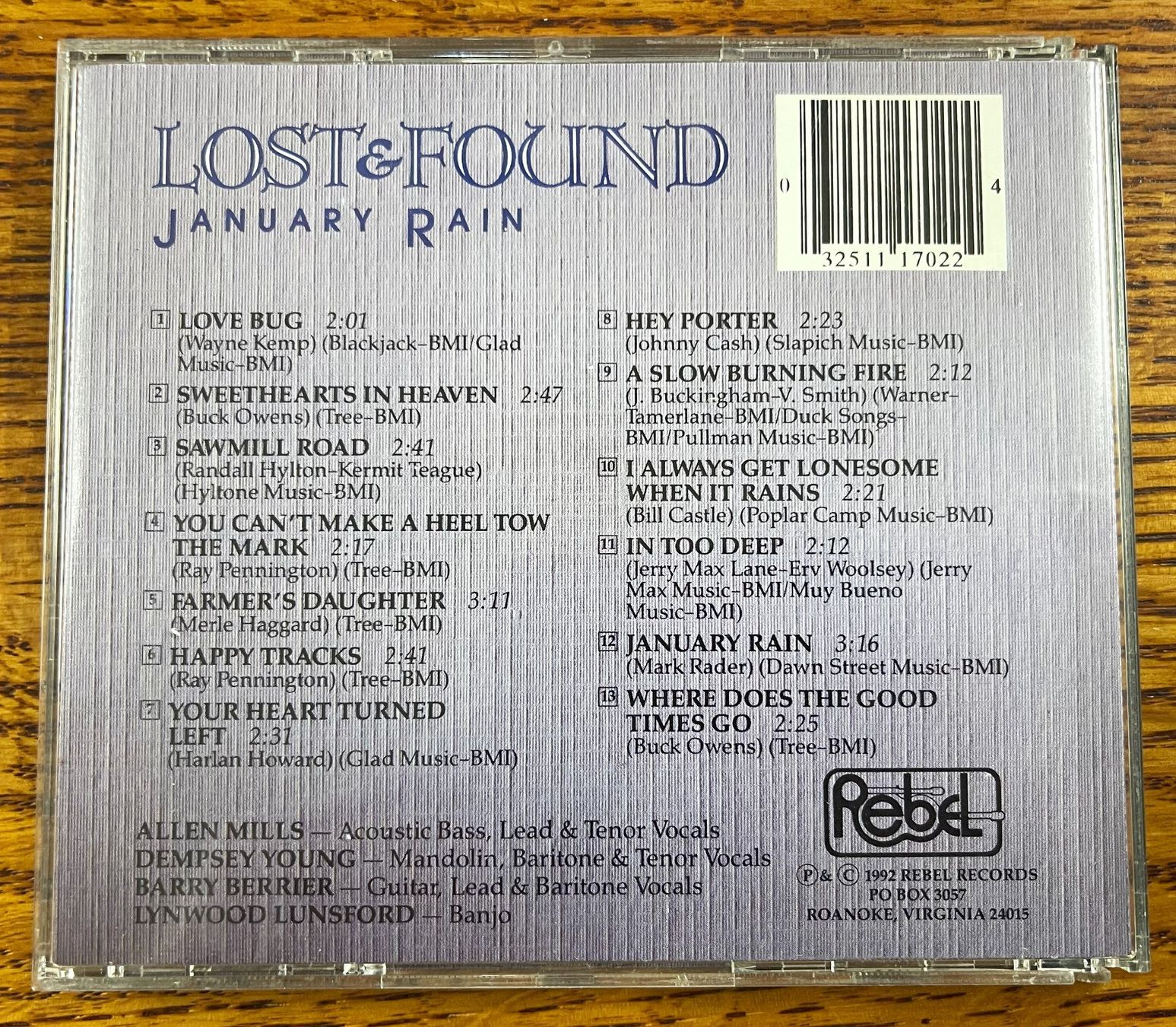 CD: Lost & Found - January Rain - CD – Usato da Oftringen venduto da Vucki 1