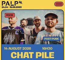 2x Ticket für Chat Pile, 14.8., Palp Festival Wallis