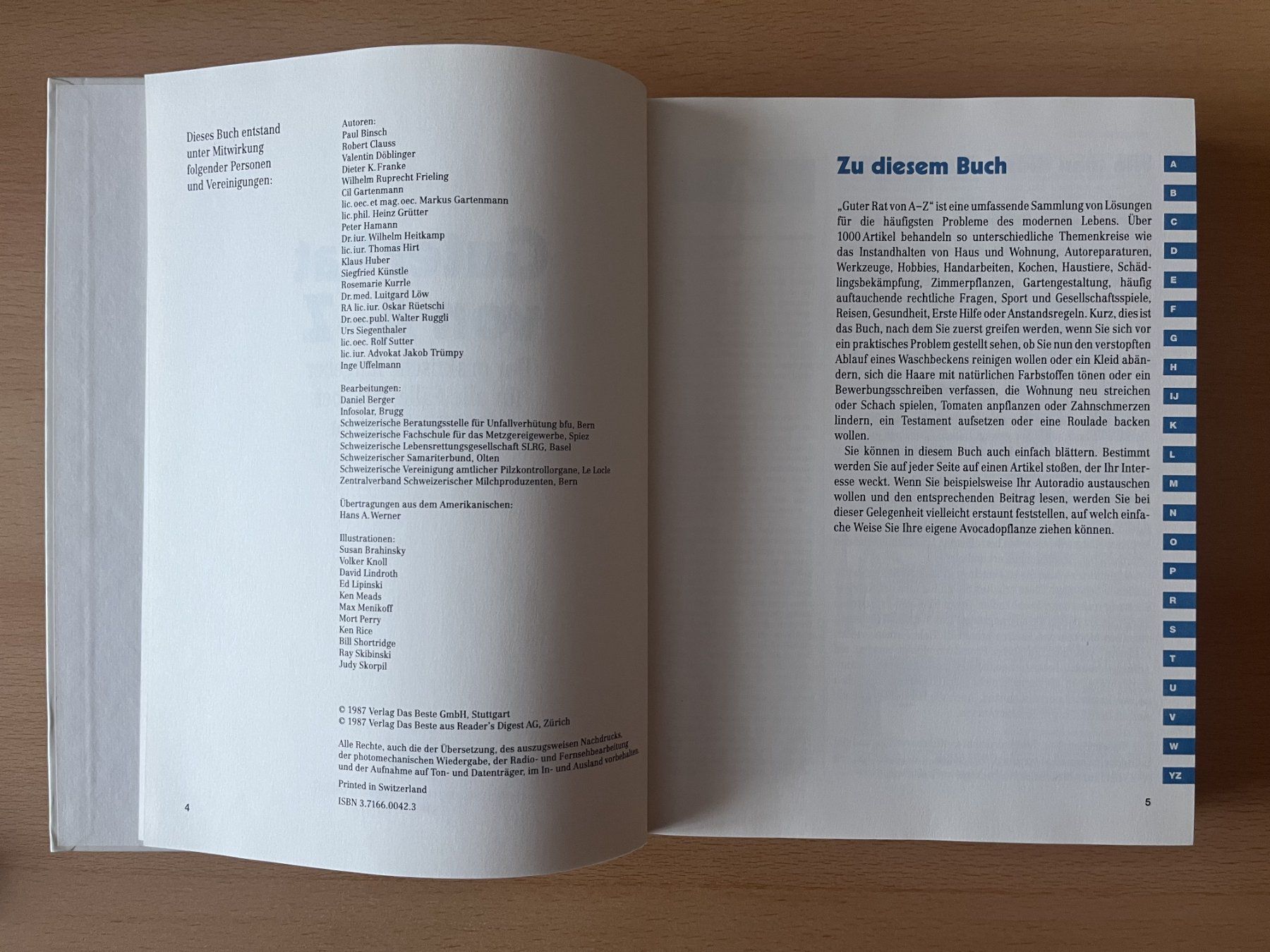 Libri: Guter Rat von A-Z – Usato da Lausen venduto da Mondeo10628 2