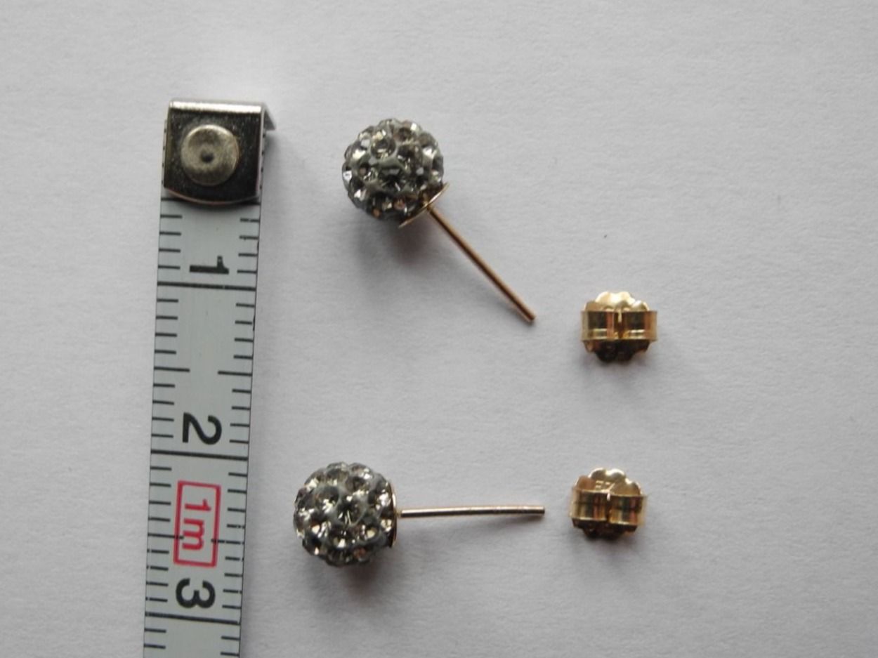 Orecchini pendenti & Orecchini a lobo: Ohrstecker 375 Gold – Usato da Balsthal venduto da qwer24 2